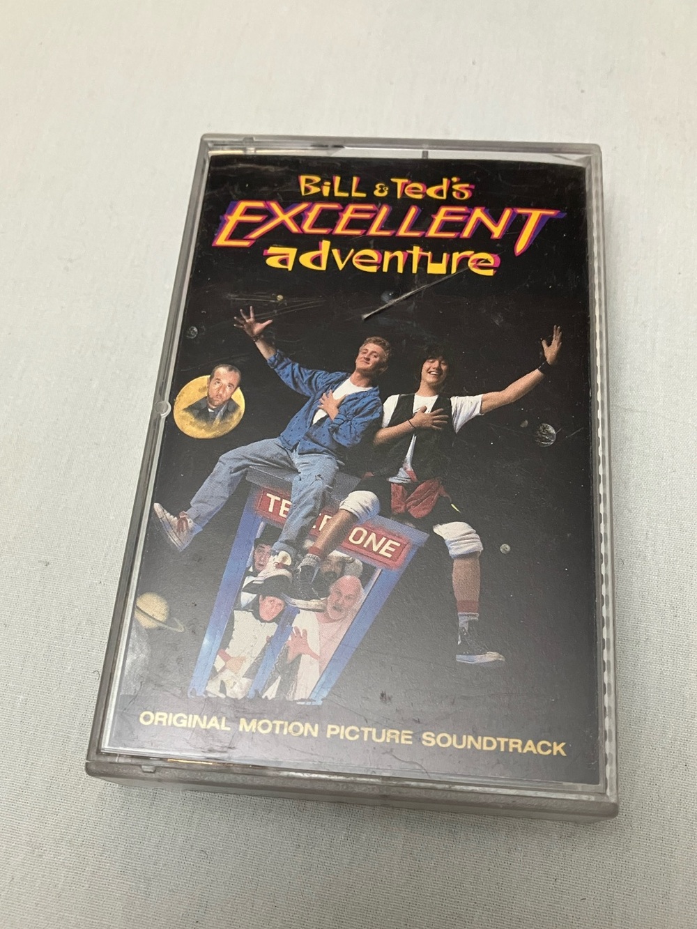 Bill & Ted's Excellent Adventure cassette tape Motion Picture Soundtrack audio
